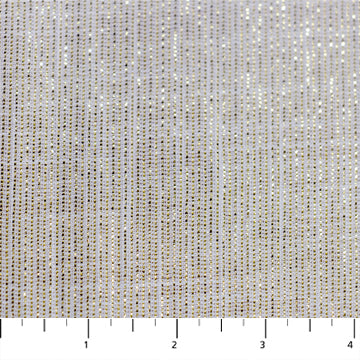 Lurex Woven 21246W-10 White and Gold 86% Cotton 8% Lurex 4% Polyester