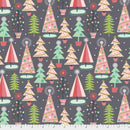 Fa La La PWMA012.XGREY Christmas Spruces