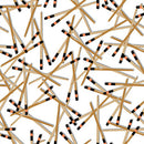 Soho Sushi 1588-01 White Tossed Chopsticks