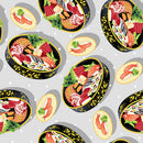 Soho Sushi 1591-90 Gray Bento Boxes