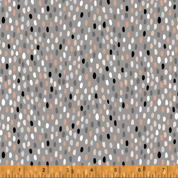 Mod Cats 52609-2 Grey Mod Dots