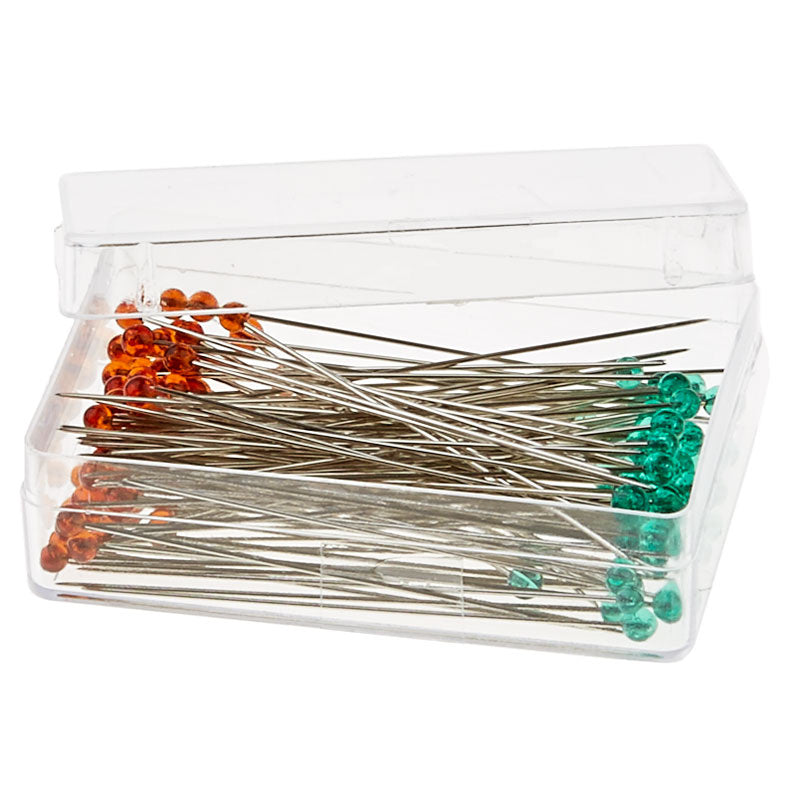 Extra Long Glass Headed Pins - Sewing Pins - other pin sizes available
