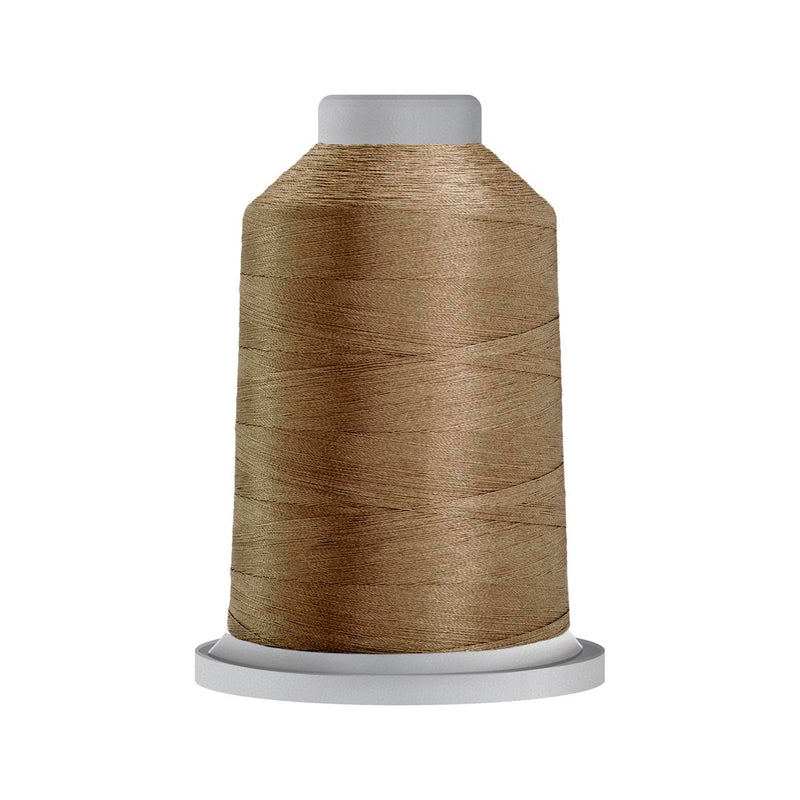 Glide 40 wt Trilobal Polyester 5000 m (5500 yd.) spool - Light Tan