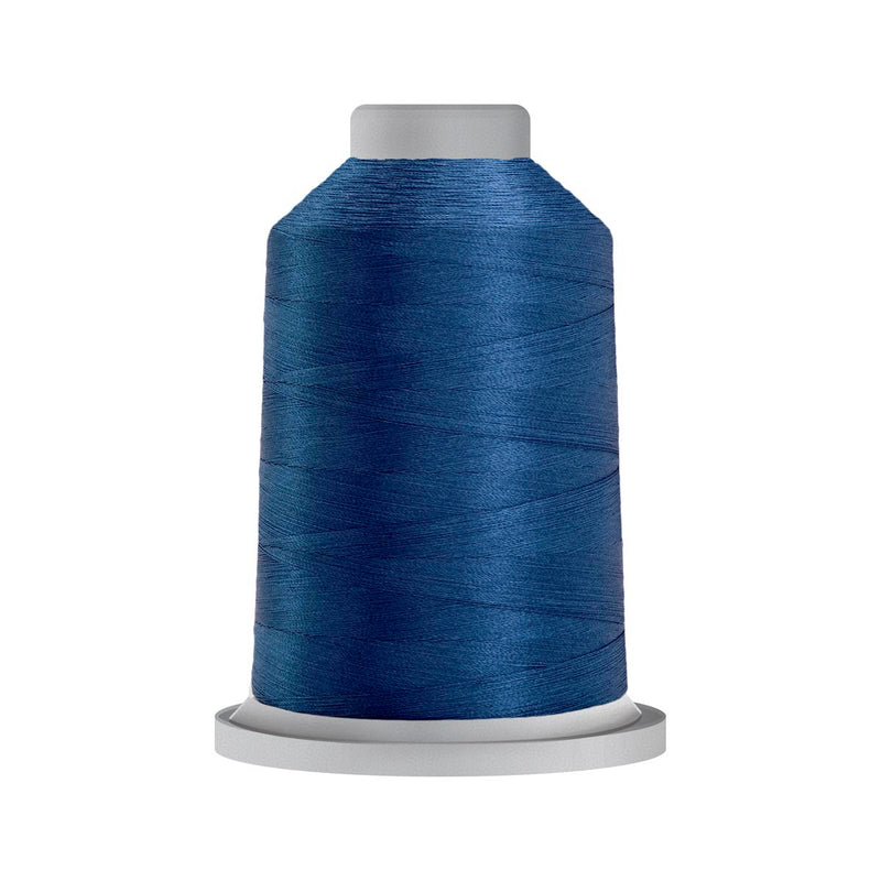 Glide 40 wt Trilobal Polyester 5000 m (5500 yd.) spool - Blue Jay