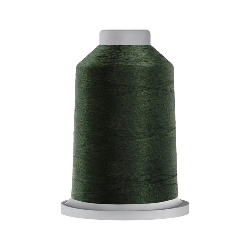 Glide 40 wt Trilobal Polyester 5000 m (5500 yd.) spool - Totem Green