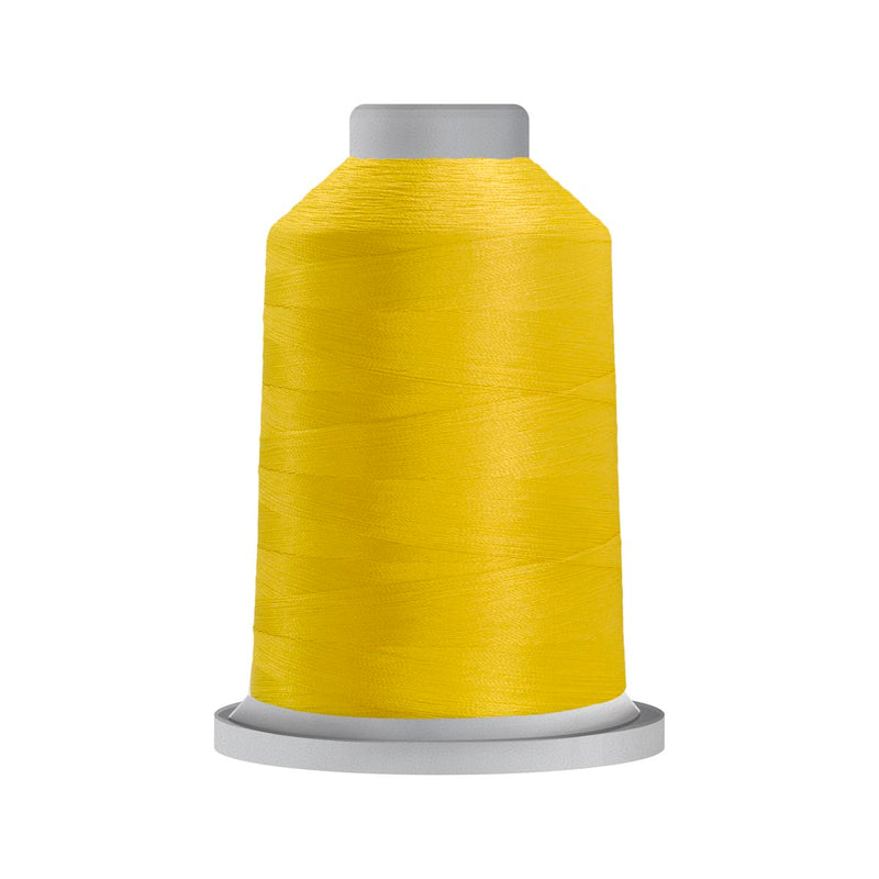 Glide 40 wt Trilobal Polyester 1000 m (1100 yd.) spool - Lemon