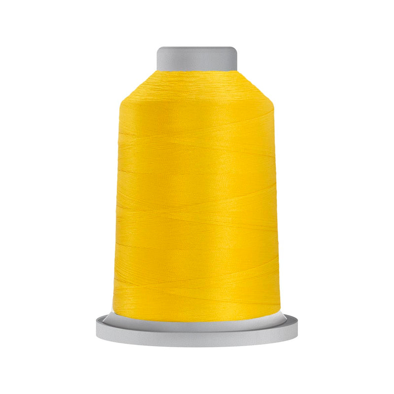 Glide 40 wt Trilobal Polyester 5000 m (5500 yd.) spool - Bright Yellow