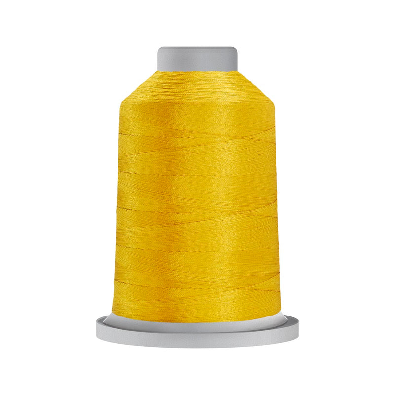 Glide 40 wt Trilobal Polyester 1000 m (1100 yd.) spool - Daffodil