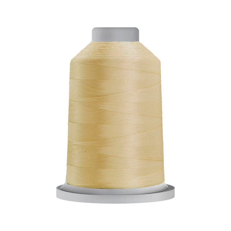Glide 40 wt Trilobal Polyester 5000 m (5500 yd.) spool - Yellow Whisper
