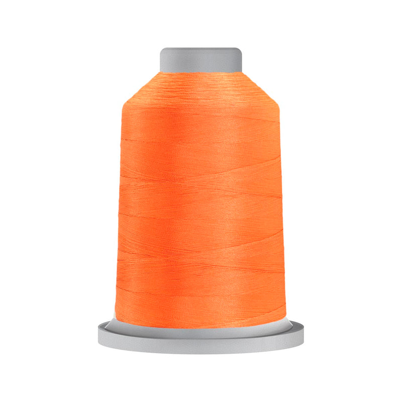 Glide 40 wt Trilobal Polyester 1000 m (1100 yd.) spool - Neon Orange