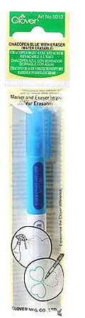 Chacopen Blue Water Soluble Pen with Eraser