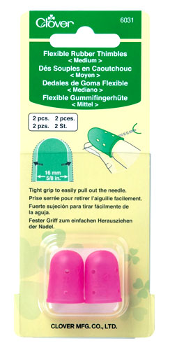 Flexible Rubber Thimbles - Medium