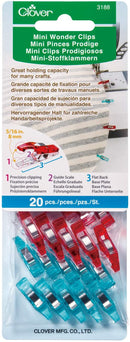 Mini Wonder Clips - 20 Count