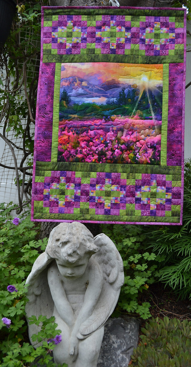 A Year of Art - Summer Wall Hanging Mountain Meadow Kit