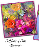 A Year of Art - Summer Wall Hanging Floral Bouquet Kit
