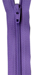 Princess Purple 14&quot; Zipper