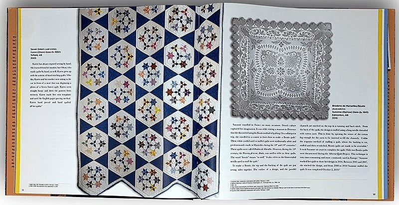 Alberta Quiltmakers and their Quilts book sample pages