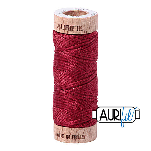 Aurifil Mako Cotton 6-Strand Floss 16 m (18 yd.) spool - 1103 Burgundy