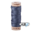 Aurifil Mako Cotton 6-Strand Floss 16 m (18 yd.) spool - 1158 Medium Grey