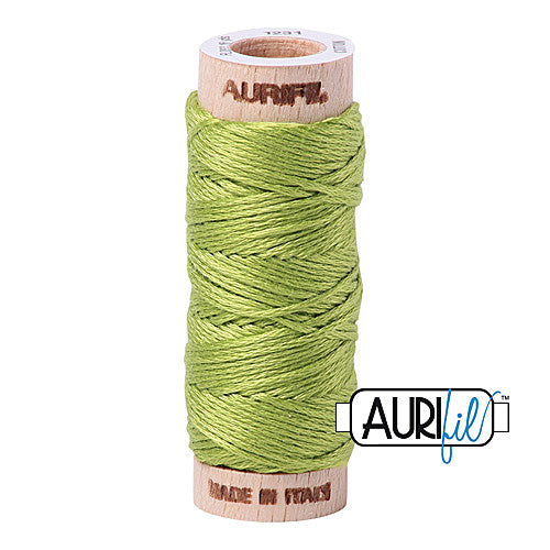 Aurifil Mako Cotton 6-Strand Floss 16 m (18 yd.) spool - 1231 Spring Green