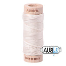 Aurifil Mako Cotton 6-Strand Floss 16 m (18 yd.) spool - 2000 Light Sand