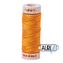 Aurifil Mako Cotton 6-Strand Floss 16 m (18 yd.) spool - 2145 Yellow Orange