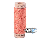 Aurifil Mako Cotton 6-Strand Floss 16 m (18 yd.) spool - 2220 Light Salmon