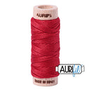 Aurifil Mako Cotton 6-Strand Floss 16 m (18 yd.) spool - 2250 Red