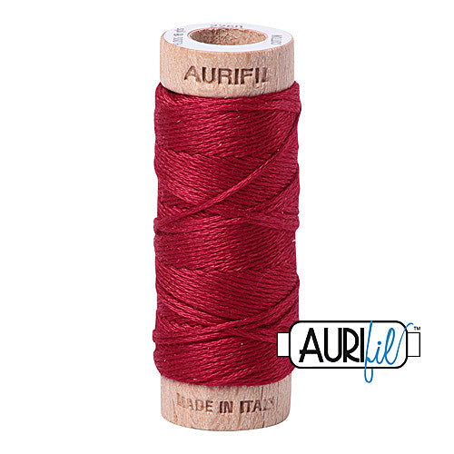 Aurifil Mako Cotton 6-Strand Floss 16 m (18 yd.) spool - 2260 Red Wine