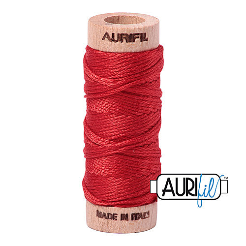 Aurifil Mako Cotton 6-Strand Floss 16 m (18 yd.) spool - 2270 Paprika