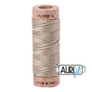 Aurifil Mako Cotton 6-Strand Floss 16 m (18 yd.) spool - 2324 Stone