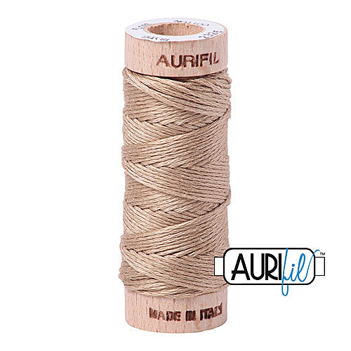 Aurifil Mako Cotton 6-Strand Floss 16 m (18 yd.) spool - 2326 Sand