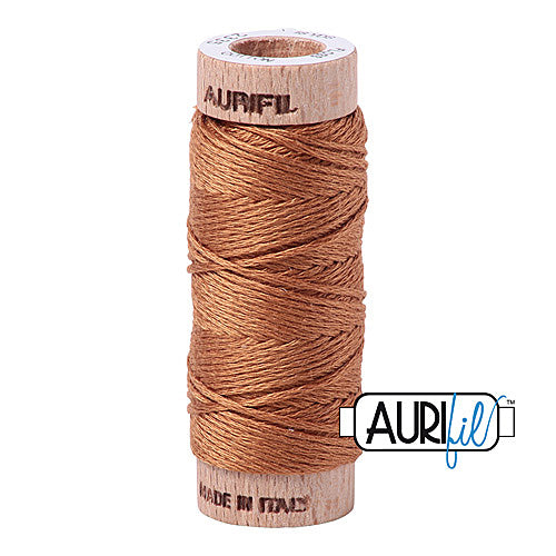 Aurifil Mako Cotton 6-Strand Floss 16 m (18 yd.) spool - 2335 Light Cinnamon