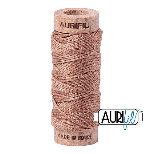 Aurifil Mako Cotton 6-Strand Floss 16 m (18 yd.) spool - 2340 CafÈ au Lait