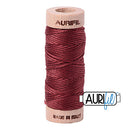 Aurifil Mako Cotton 6-Strand Floss 16 m (18 yd.) spool - 2345 Raisin