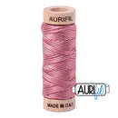 Aurifil Mako Cotton 6-Strand Floss 16 m (18 yd.) spool - 2445 Victorian Rose