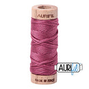 Aurifil Mako Cotton 6-Strand Floss 16 m (18 yd.) spool - 2450 Rose