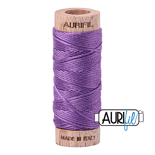 Aurifil Mako Cotton 6-Strand Floss 16 m (18 yd.) spool - 2540 Medium Lavender