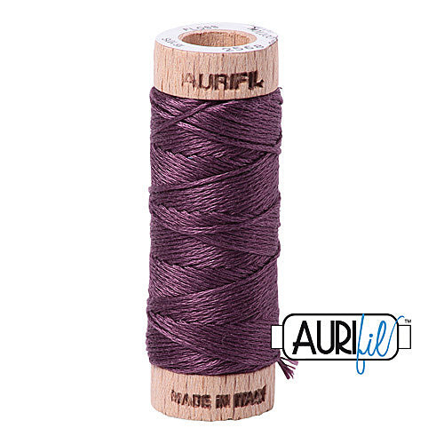 Aurifil Mako Cotton 6-Strand Floss 16 m (18 yd.) spool - 2568 Mulberry