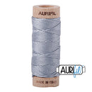 Aurifil Mako Cotton 6-Strand Floss 16 m (18 yd.) spool - 2610 Light Blue Grey
