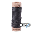 Aurifil Mako Cotton 6-Strand Floss 16 m (18 yd.) spool - 2630 Dark Pewter