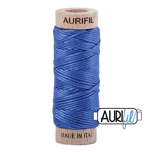 Aurifil Mako Cotton 6-Strand Floss 16 m (18 yd.) spool - 2730 Delft Blue
