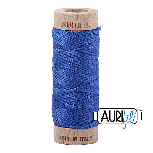 Aurifil Mako Cotton 6-Strand Floss 16 m (18 yd.) spool - 2740 Dark Cobalt
