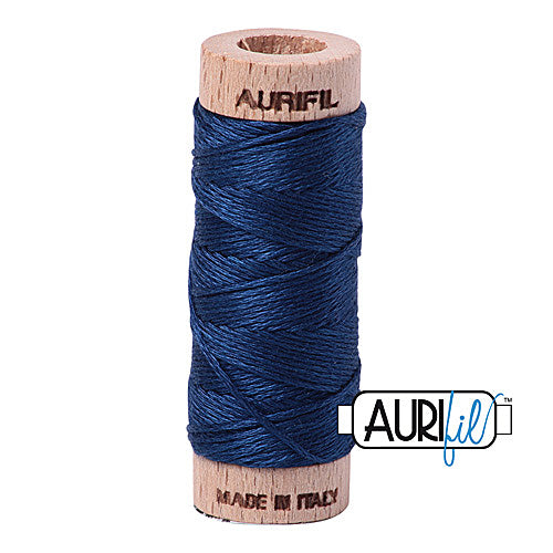 Aurifil Mako Cotton 6-Strand Floss 16 m (18 yd.) spool - 2783 Medium Delft Blue