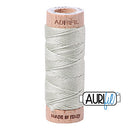 Aurifil Mako Cotton 6-Strand Floss 16 m (18 yd.) spool - 2843 Grey Green