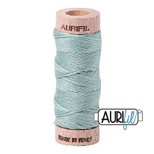 Aurifil Mako Cotton 6-Strand Floss 16 m (18 yd.) spool - 2845 Light Juniper
