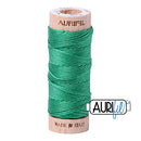 Aurifil Mako Cotton 6-Strand Floss 16 m (18 yd.) spool - 2865 Emerald