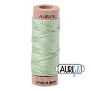 Aurifil Mako Cotton 6-Strand Floss 16 m (18 yd.) spool - 2880 Pale Green