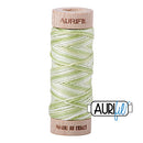 Aurifil Mako Cotton 6-Strand Floss 16 m (18 yd.) spool - 3320 Light Spring Green