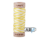 Aurifil Mako Cotton 6-Strand Floss 16 m (18 yd.) spool - 3910 Lemon Ice